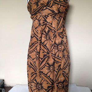 Dian von Furstenberg halter empire women dress size 4